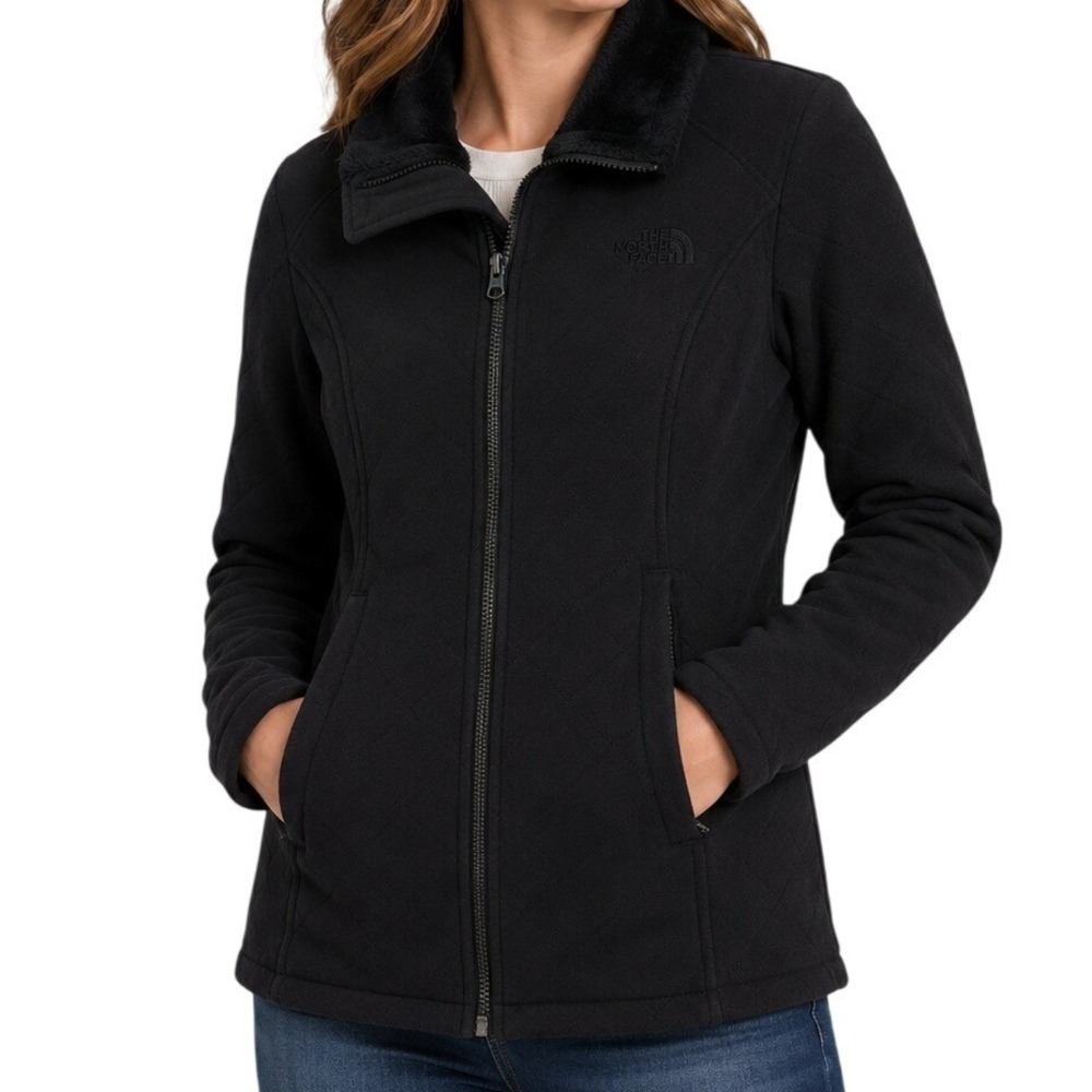 The North Face Black Diamond Quilted Full Zip Jacket Women's Medium